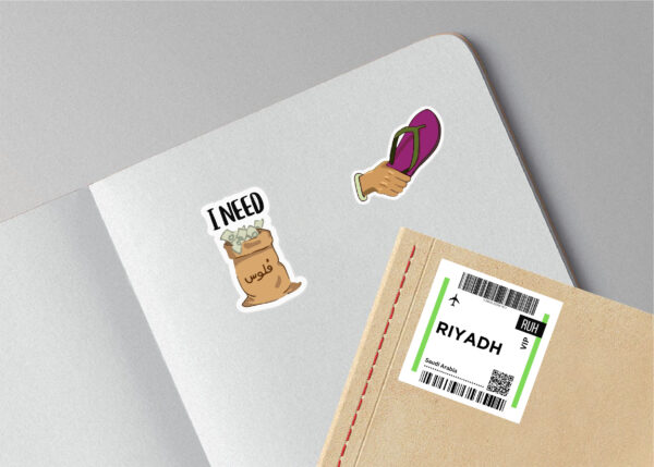 Flying sleeper (notebook mockup)